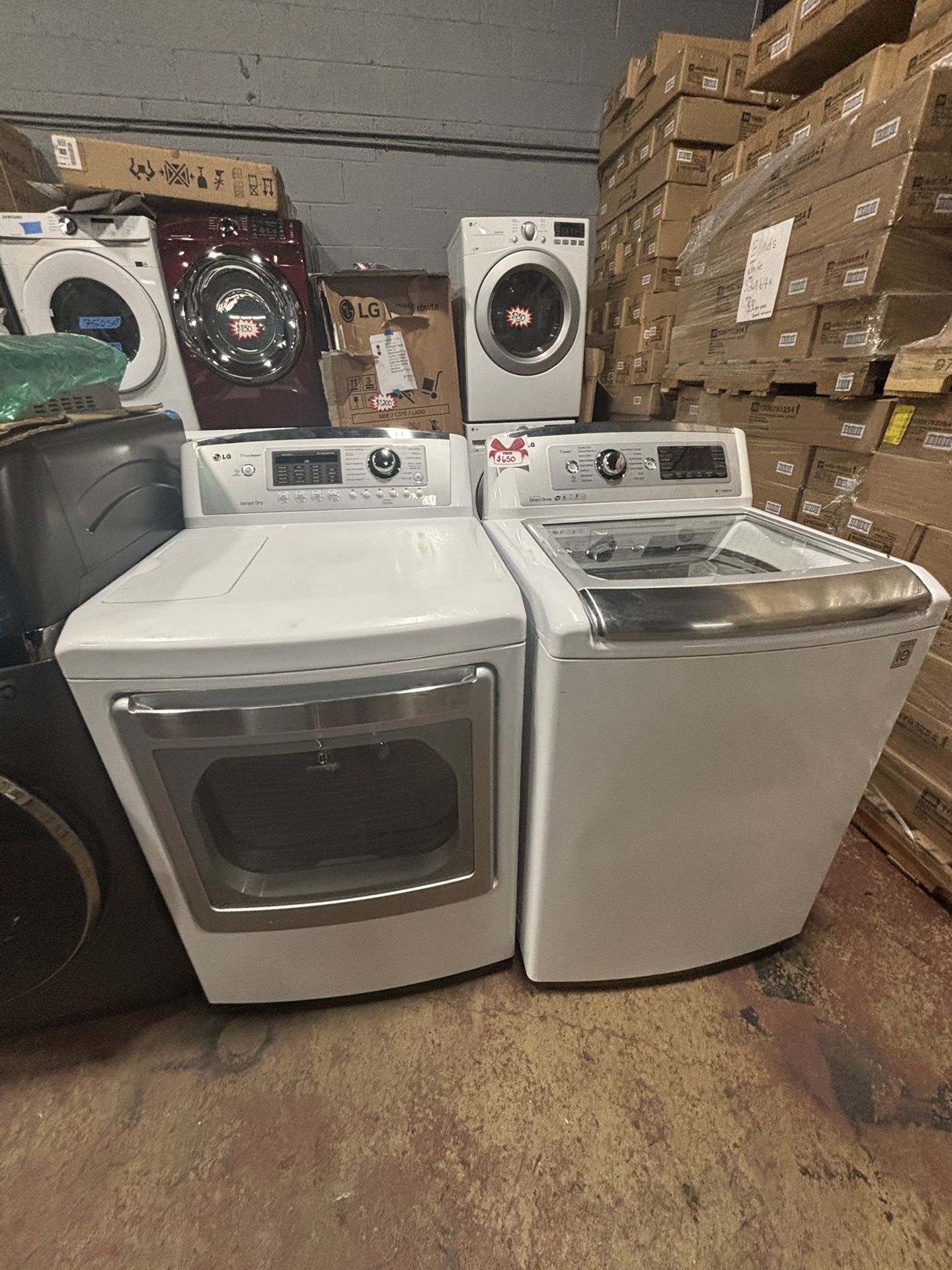 LG Washer/dryer Set