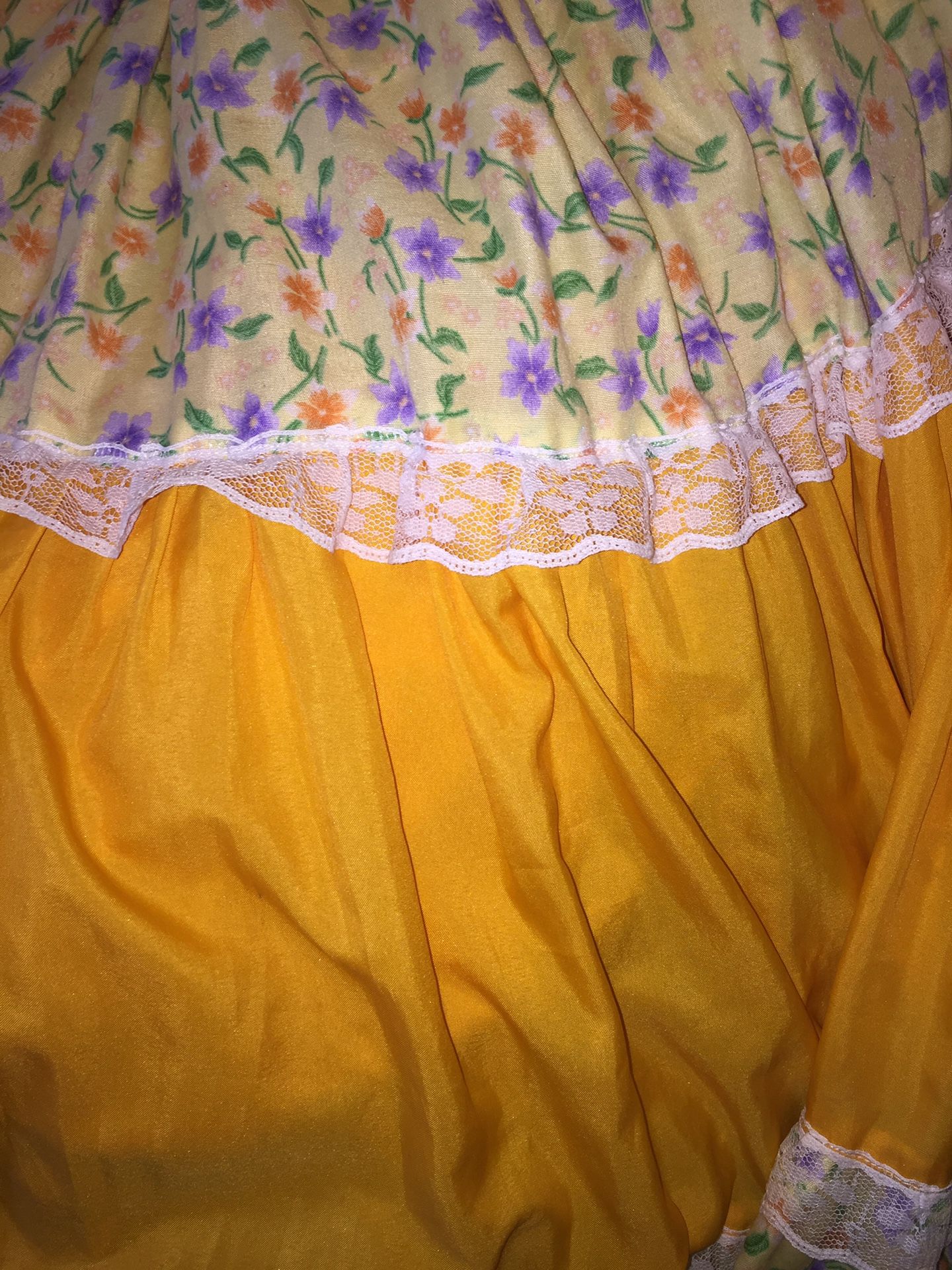 baile folklorico practice skirt