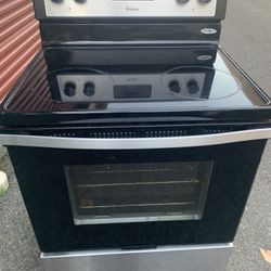 Whirlpool Stainless Steel Stove Oven