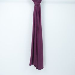 Womens Plum Purple Premium Jersey Hijab