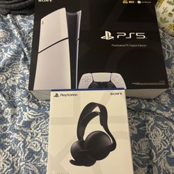 PS5 Slim Digital /Pro Elite Ps5 Wireless 🛜 Headphones 