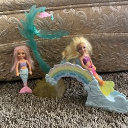 Barbie dreamtopia Rainbow Bridge With Chelsea Dolls