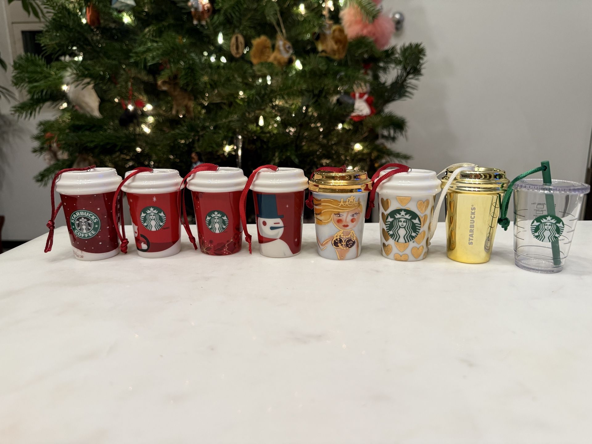 Starbucks Ornaments 