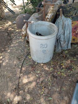 Antique 20 gallon container