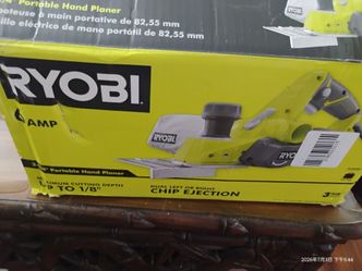 RYOBI 3 - 1/4" PORTABLE HAND PLANER