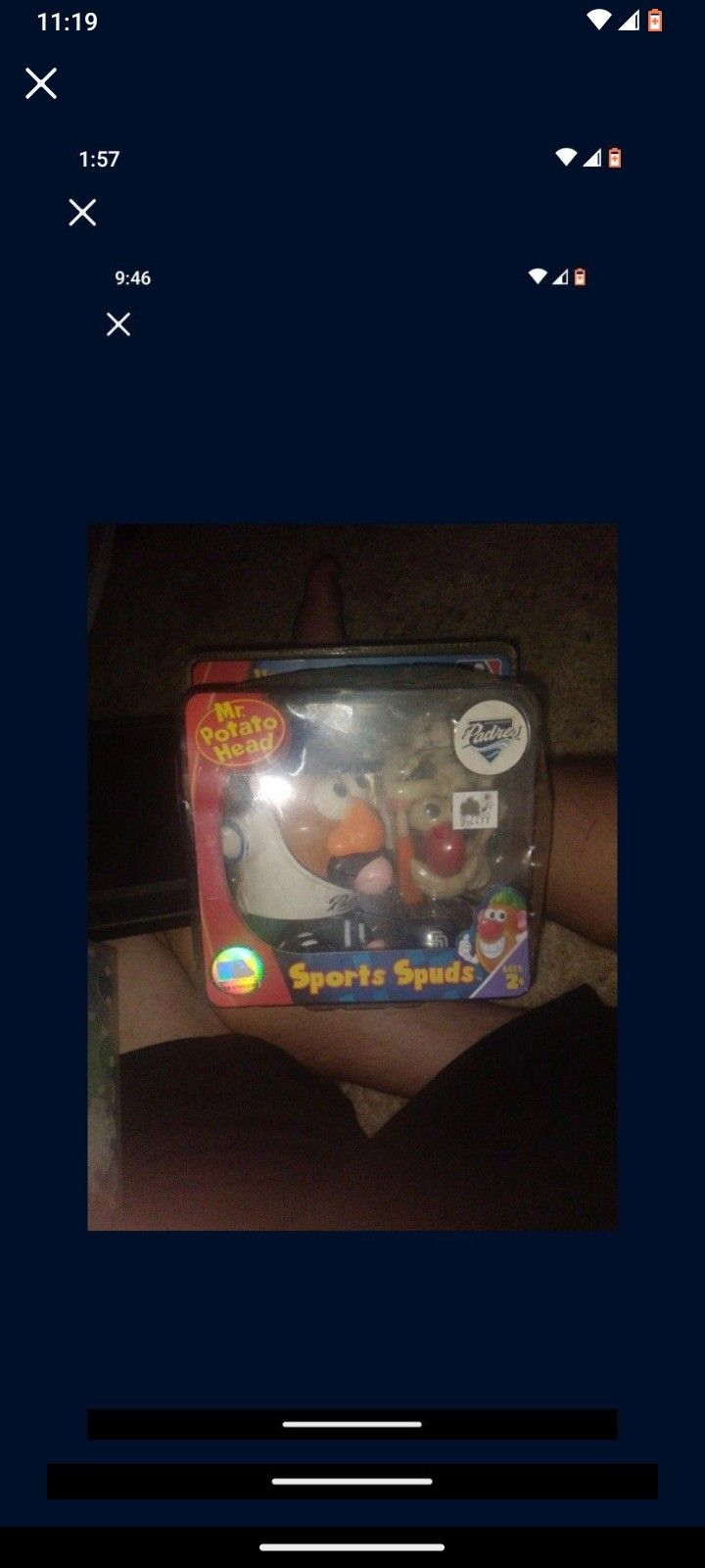 New Sealed 2007 Padres Collectibles Mr Potato Head