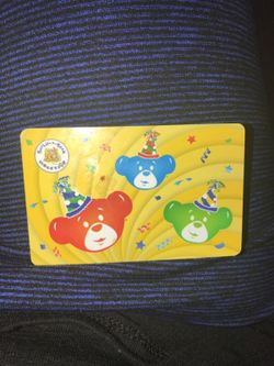 $25 build A bear gift card