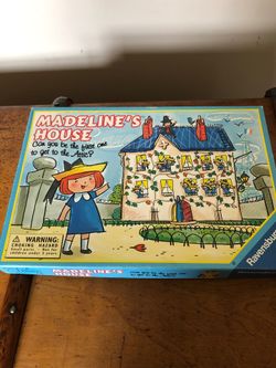 Madeline’s house board game and book