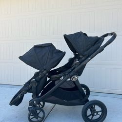 City Select: Baby Jogger Double Stroller  Children up to 45 lb per seat (up to 2 seats)  