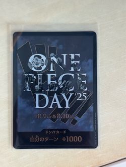 One Piece TCG Japanese One Piece Day 2025 DON !!