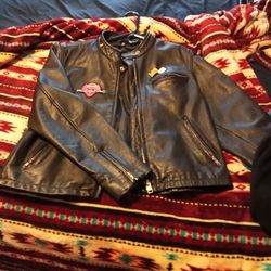 Women's XL leather jacket
