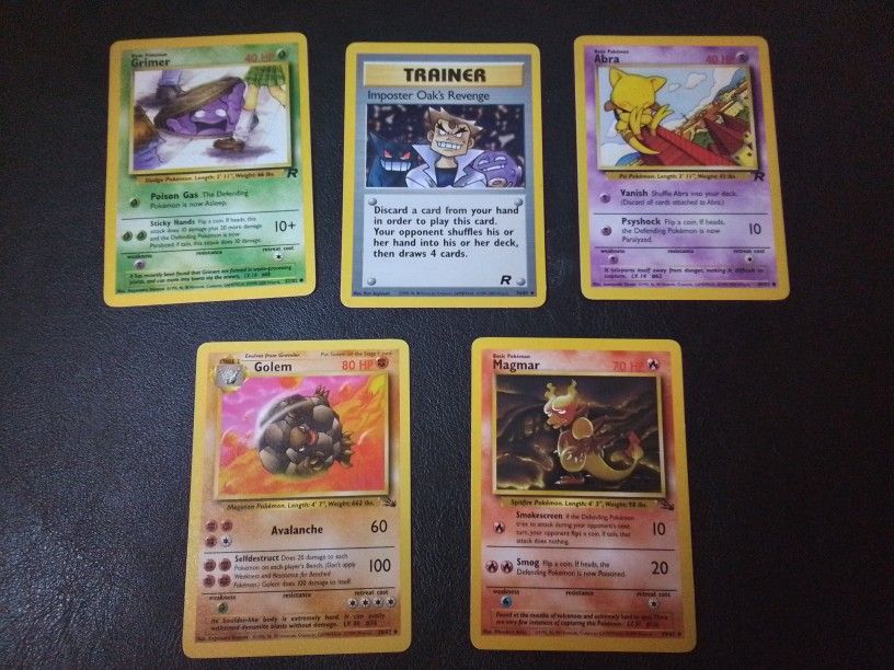 Vintage Pokemon Cards