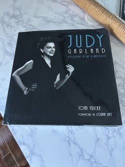 Judy Garland: A Portrait in Art & Anecdote by John Fricke Hardcover Book