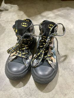 Kids Batman Hi Top Converse 