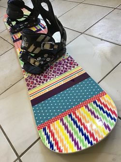 Size 139 Aperture Snowboard w/ Med. Bindings