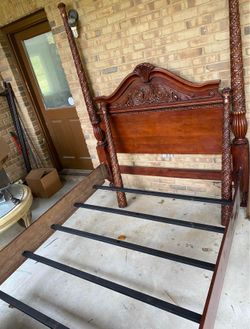 Queen Wood Bed
