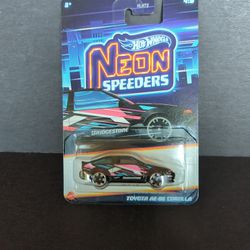 Hot Wheels Exclusive Neon Speeders Toyota AE-86 Corolla 