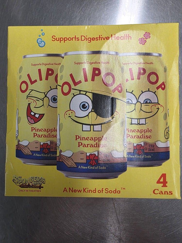 SpongeBob Olipop 4pack