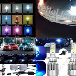 Led Conversion Light Bulbs - Hid Replacement Xenon Part Bulb Ballast D3s D1s D2s D5s Gmc To Hyundai Nissan Any Headlight Fog Bulb Sizes