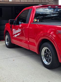New Weld Venturas Drag Pack 17x10 Wrapped In Mickey Thompson ET Street R Radials 28X11.50-17LT Tires