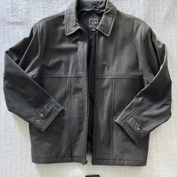 Men’s Leather Jacket New With Tags