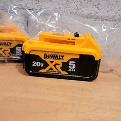 NEW PACK DEWALT DCB205 20V Max XR 5.0Ah Li-ion Power Tool Battery Original genuine