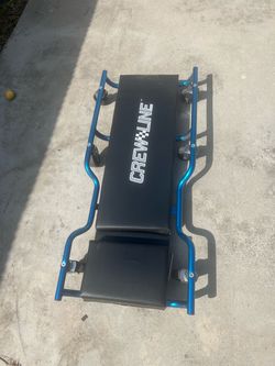 Crew Line mechanic's rolling creeper Aluminum