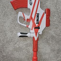 Nerf Fortnite B-AR Motorized Dart Blaster -- Fortnite Converge Wrap, 10-Dart Blasting

