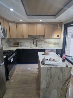 Kitchen cabinets