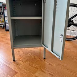 Metal Locker - Storage/End Table