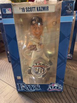 Scott Kazmir 2008 ALCS Limited & Numbered Tampa Bay Rays Bobblehead Bobble Head