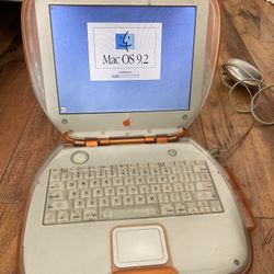 Apple G3 iBook Tangerine Laptop Computer