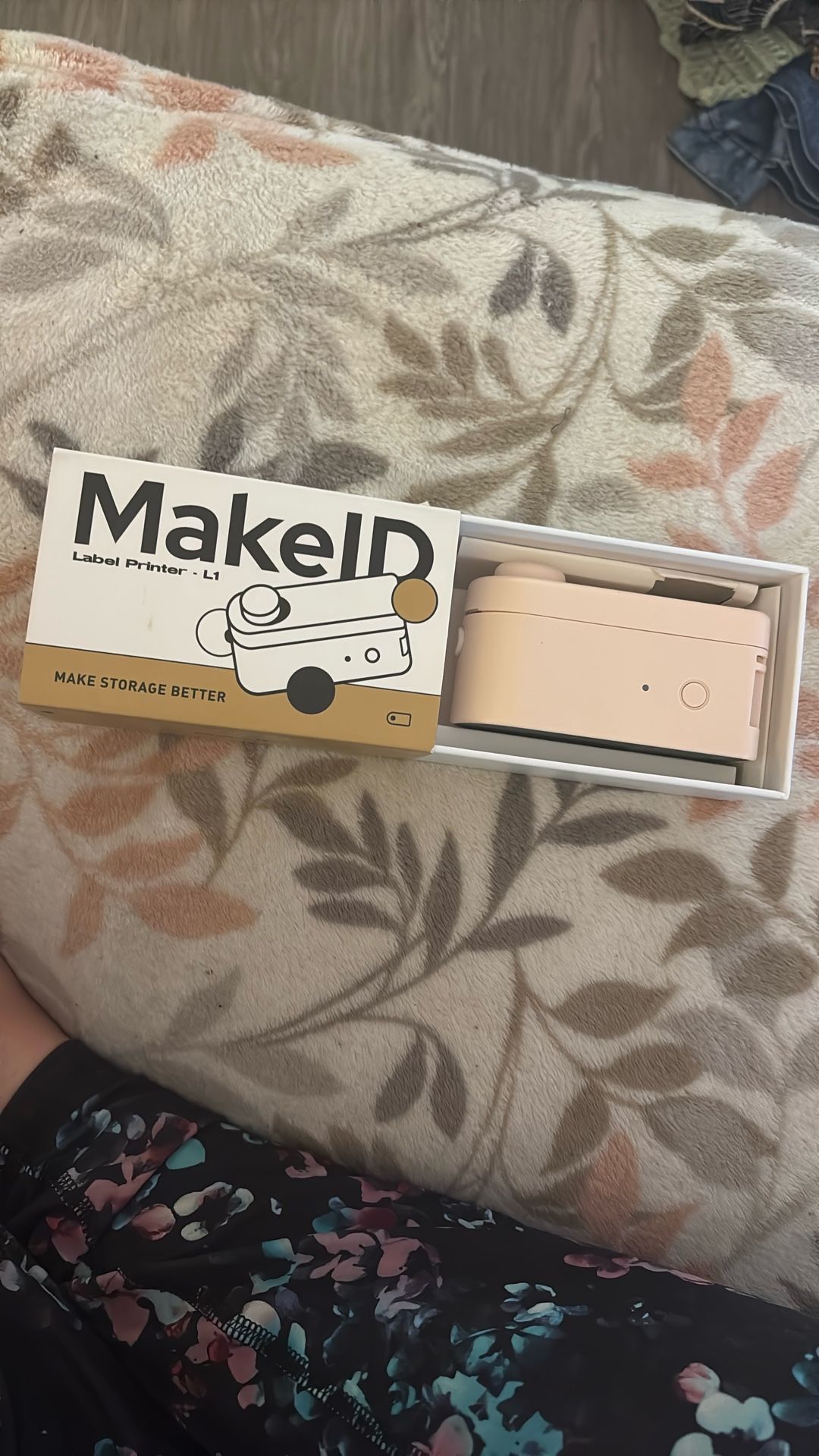 Pink Label Printer MakeID