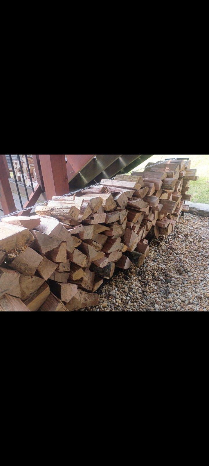 Seasoned Oak Firewood Stacked And Delivered ..Half Cord -$150  Or Full Cord -$270! 