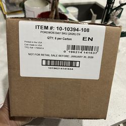 Pokemon Day 2026 Sealed Case