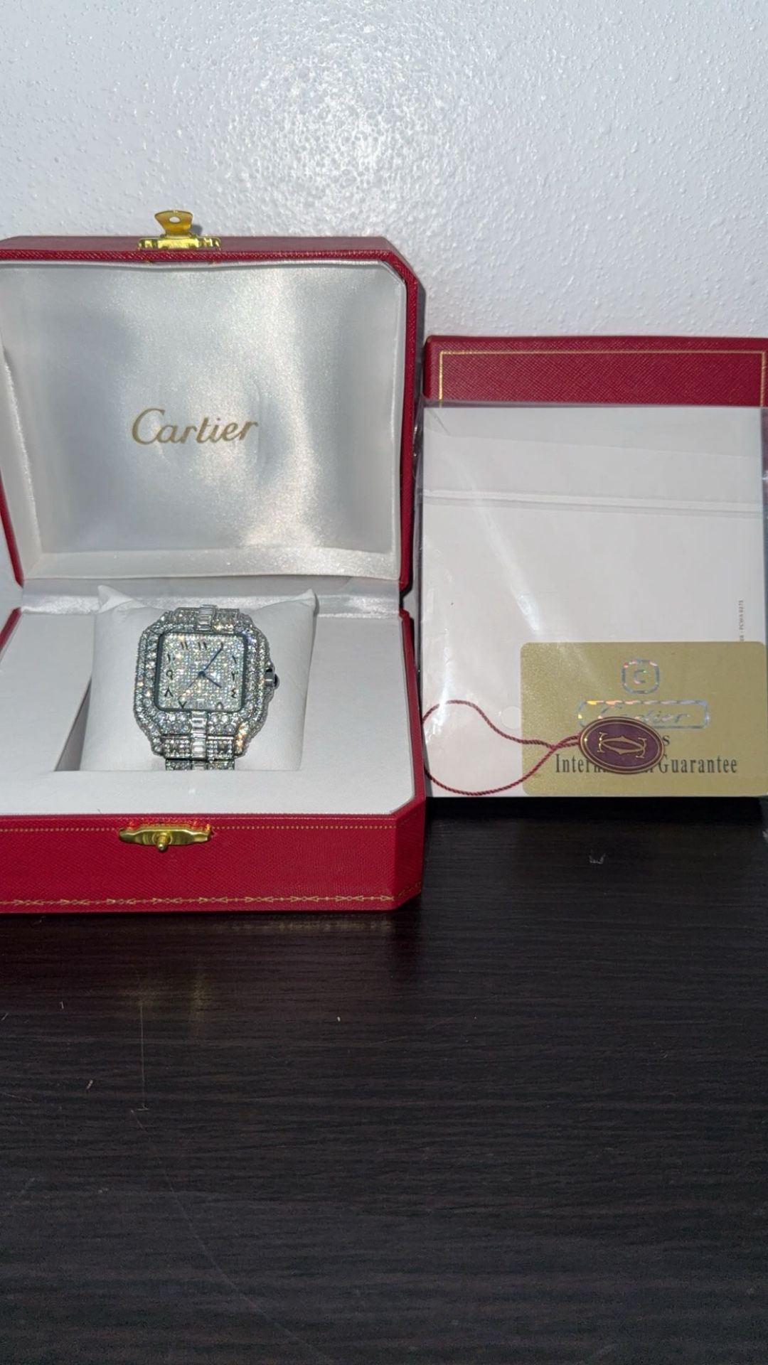 Men’s Moissanite Watch