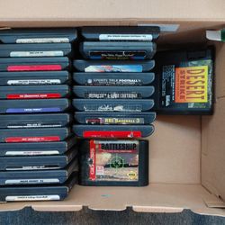 Untested SEGA Genesis Games