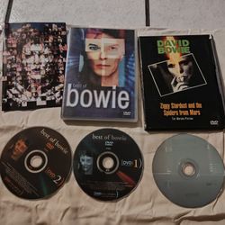 David Bowie Dvd Lot / Music Dvd Lot Out Of Print Dvd Low Rare 