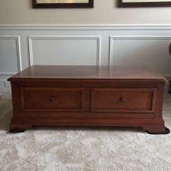 Coffee Table With Storage Drawer