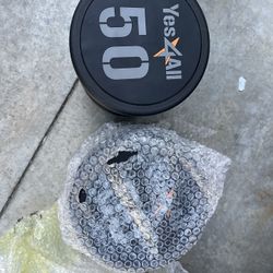 50lbs Urethane Dumbbell Pair