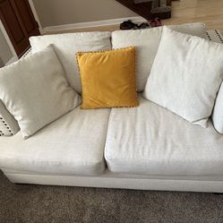 Used White Living Spaces Couch