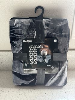 Ghost face Plush Blanket 