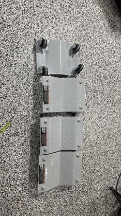 4 PITTSBURGH 1500 lb. Capacity Vehicle Dollies,