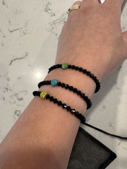 Handmade Glass Beads Bracelets $5 Each