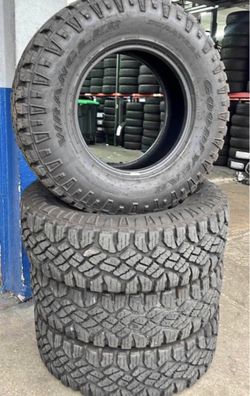 285/75/18 Goodyear vendo un set de llantas usadas excelente condiciones de vida las 4 ✅🤩I am sellin