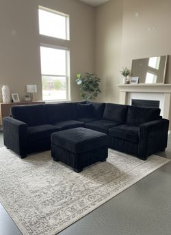 Sectional Sofa With Ottoman Brand New In Box 