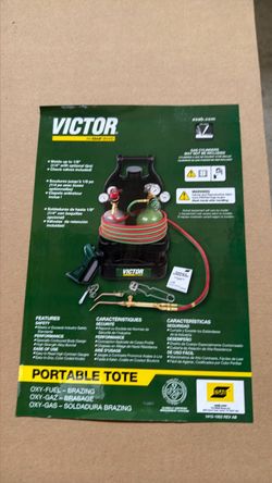 Victor Portable Tote Oxy-Fuel Brazing Kit