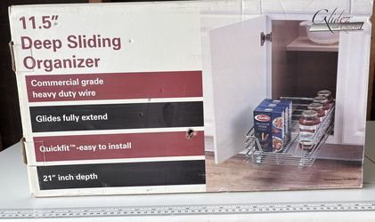 Sliding Cabinet Organizer