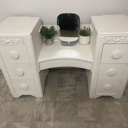 Antique White Vanity