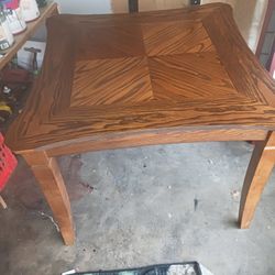 Vintage Checkers Table